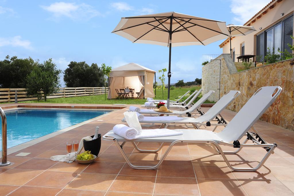 Kivotos Villa Private Pool Maroulas Exterior photo